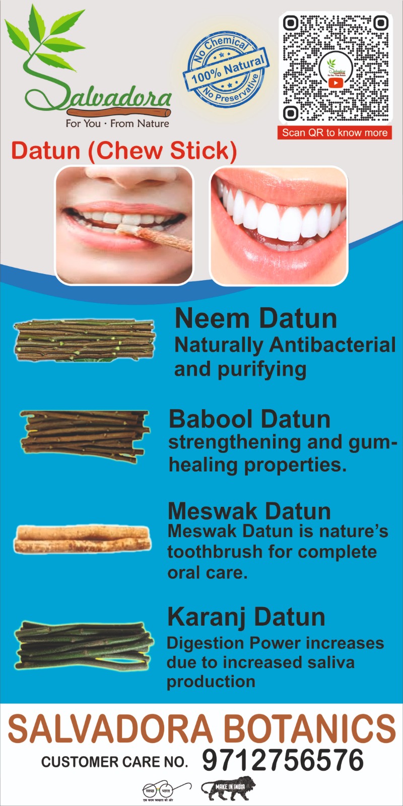 Natural Neem Datun
