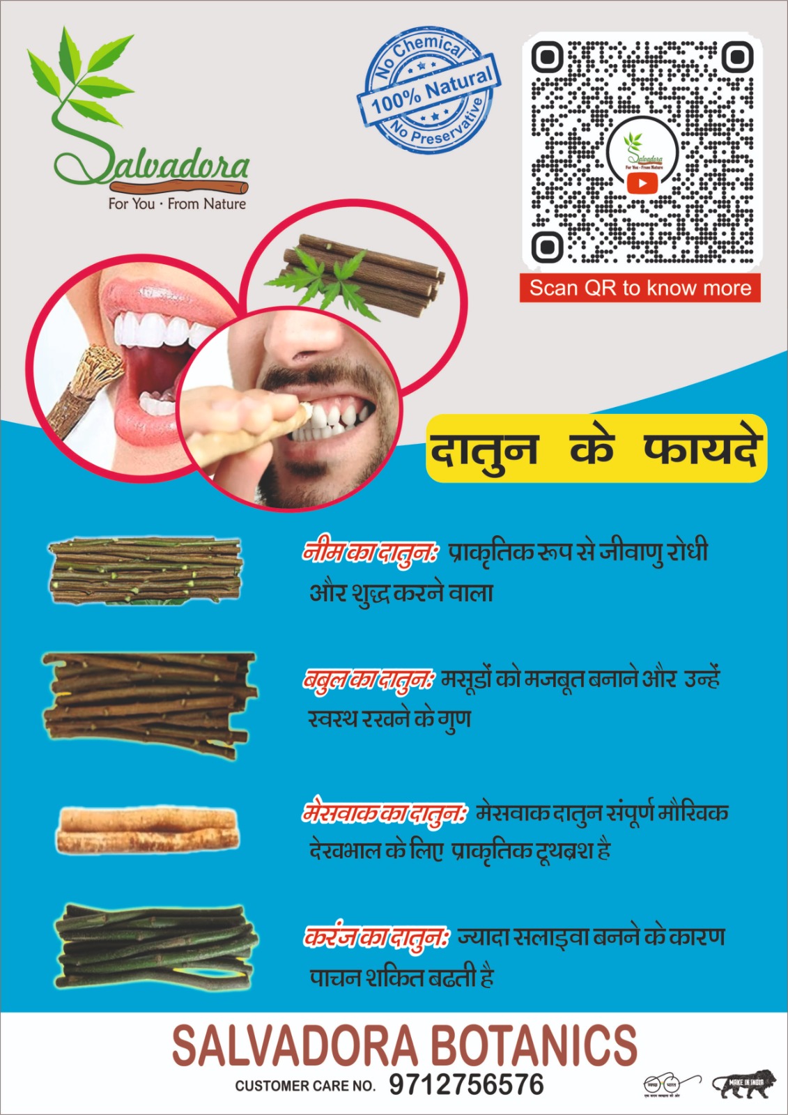 Salvadora Botanics Flyer